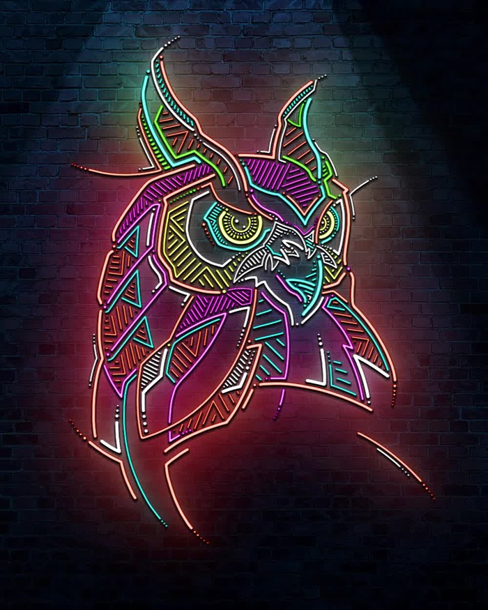 Neon Owl